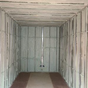 Spray foam insulation