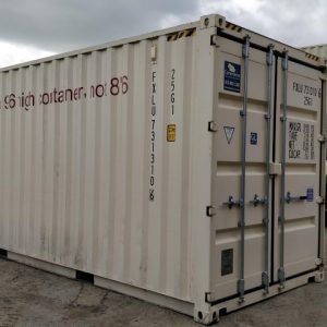 20' High cube shipping container
