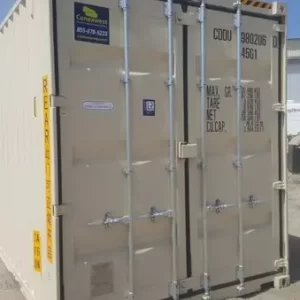 40ft High Cube Storage Container With Doors on Both Ends Rental