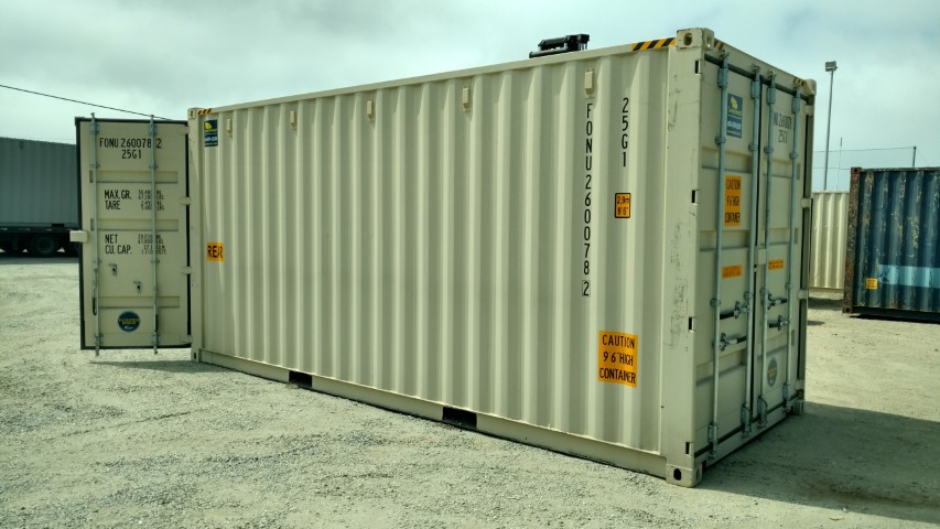 20' High Cube Shipping Container with Doors on Both Ends - Image 2