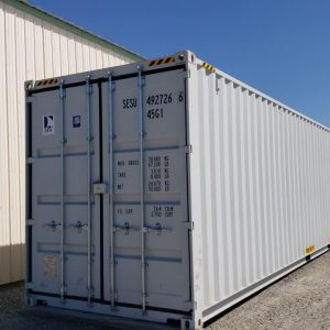 40' High Cube Shipping Containers with Doors on Both Ends