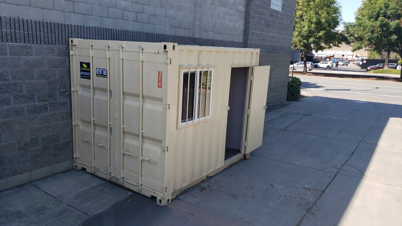 10' Mobile Office Container Rental - Image 3