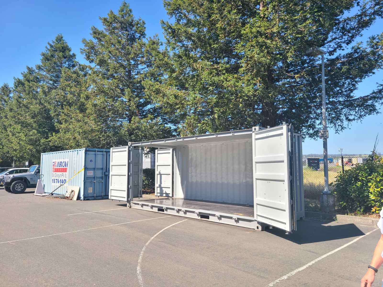 20' Open Side Shipping Containers - Image 10