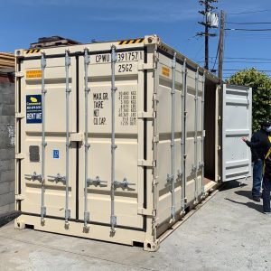 20ft Open Side Storage Container Rental