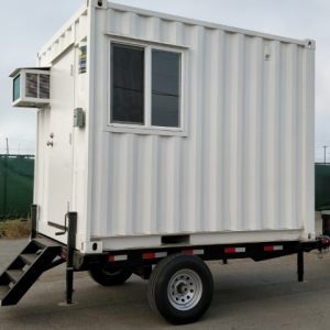 10' Mobile Office Container with Trailer