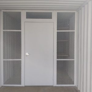 Steel Separation Wall