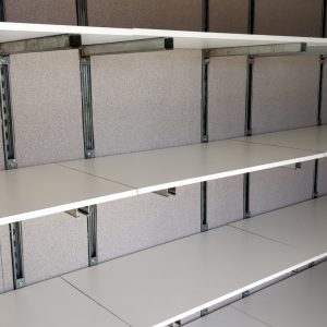 Unistrut adjustable shelving