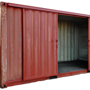 20' Storage container with barn doors