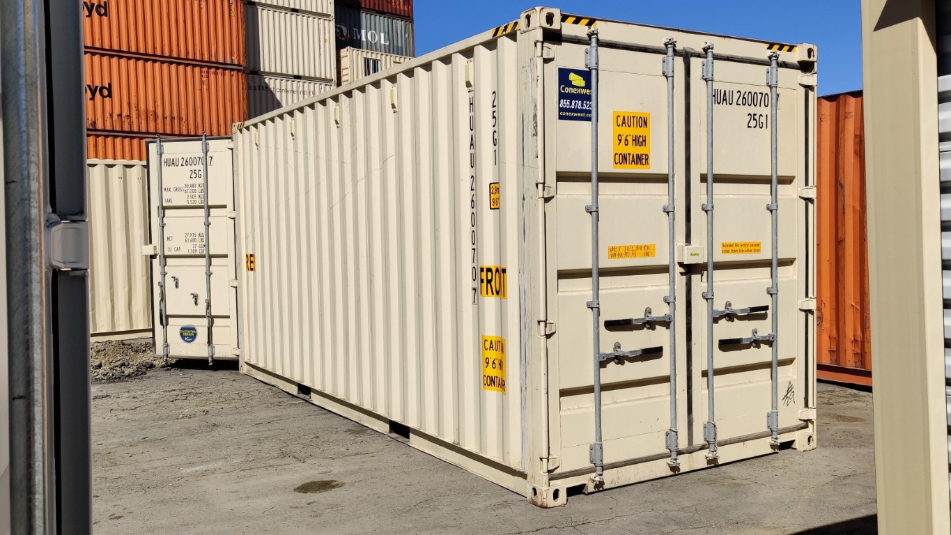 20' High Cube Shipping Container with Doors on Both Ends - Image 4