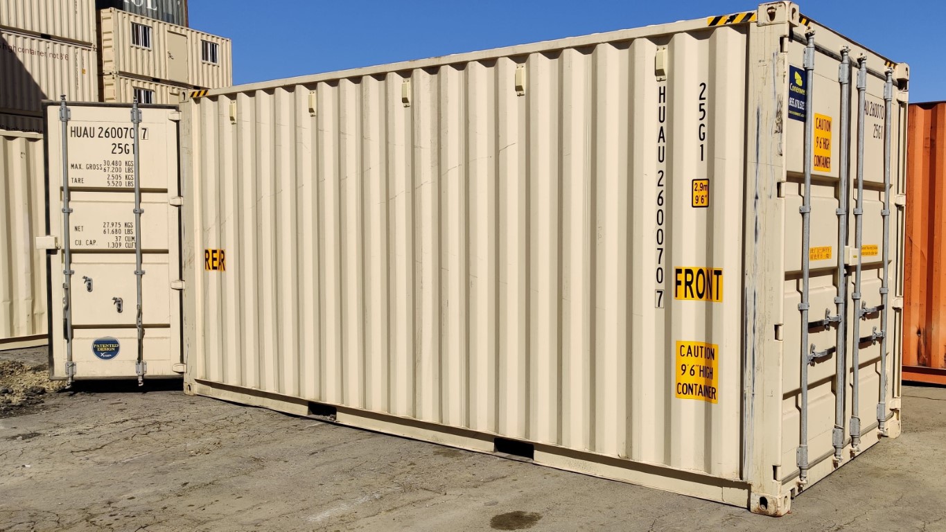 20' High Cube Shipping Container with Doors on Both Ends - Image 5