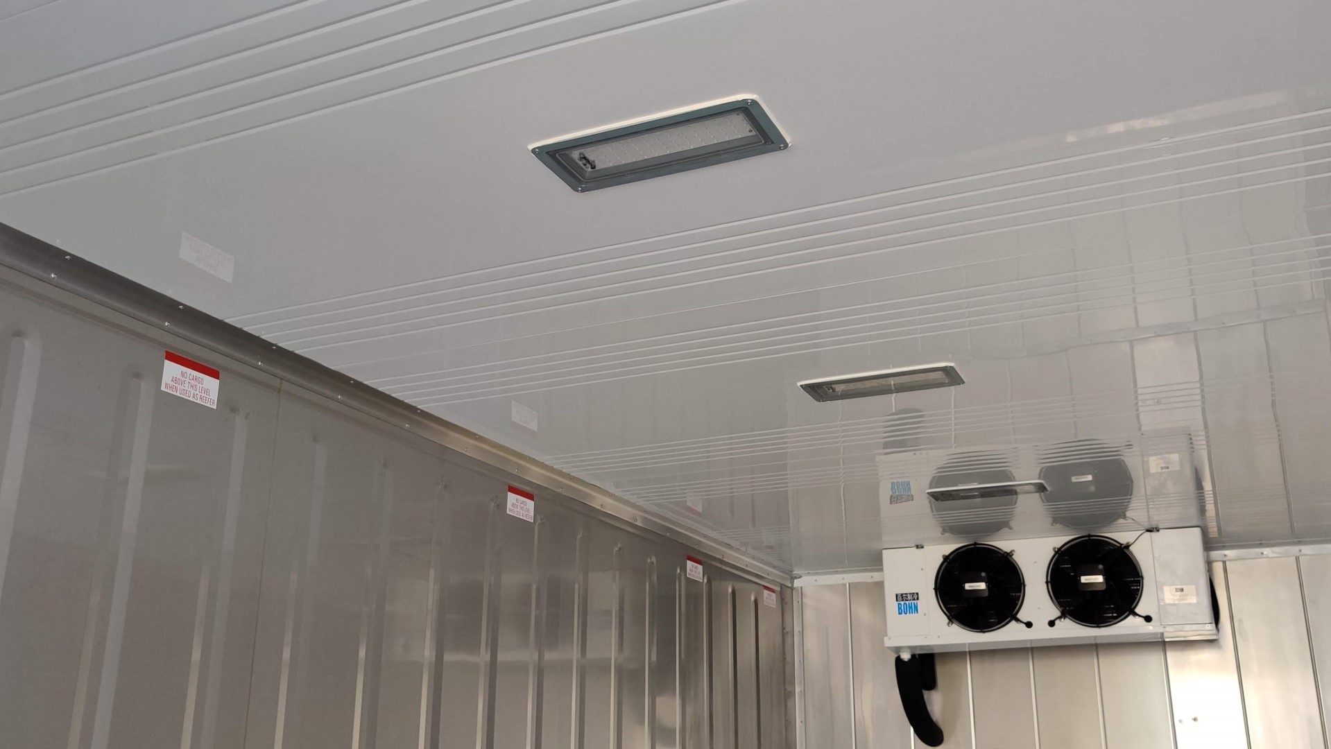 20' Refrigerated container -20°F to 70°F