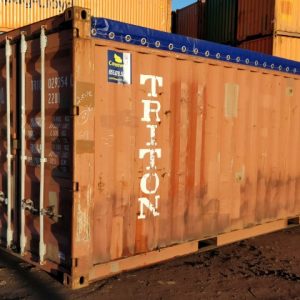 20' Open Top Soft Roof Shipping Container