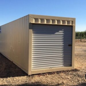 30' Storage Container with Roll-Up Door