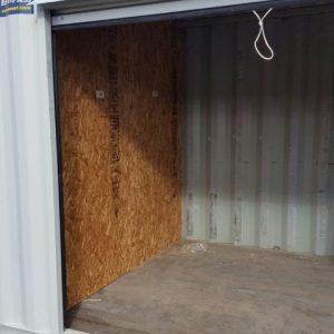 Plywood separation wall