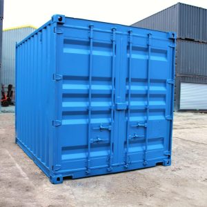 10ft New Shipping Container Blue