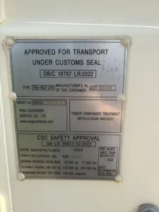 40ft Container 8.6ft Ceilings 8ft Wide like Never Used - Image 4