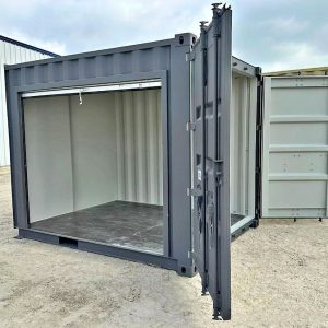 10 Ft Shipping Container With Roll Up Doors available for sale
