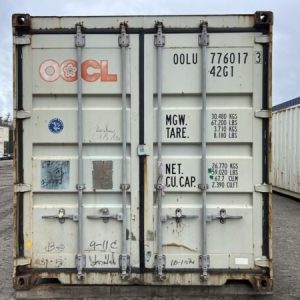 2024 40′ Storage Container Standard Height Cargo Worthy